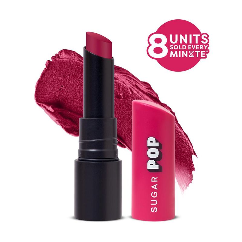 SUGAR POP Ultrastay Transferproof Waterproof Lipstick With Vitamin E- Berry Burst - 12