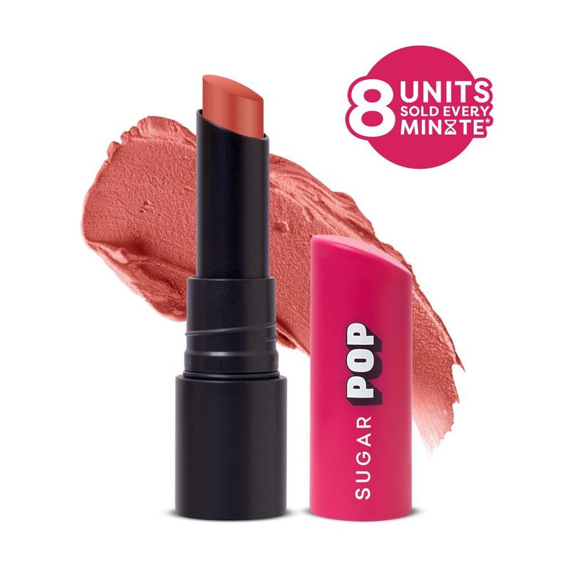 SUGAR POP Ultrastay Transferproof Waterproof Lipstick With Vitamin E- Natural Nude- 15