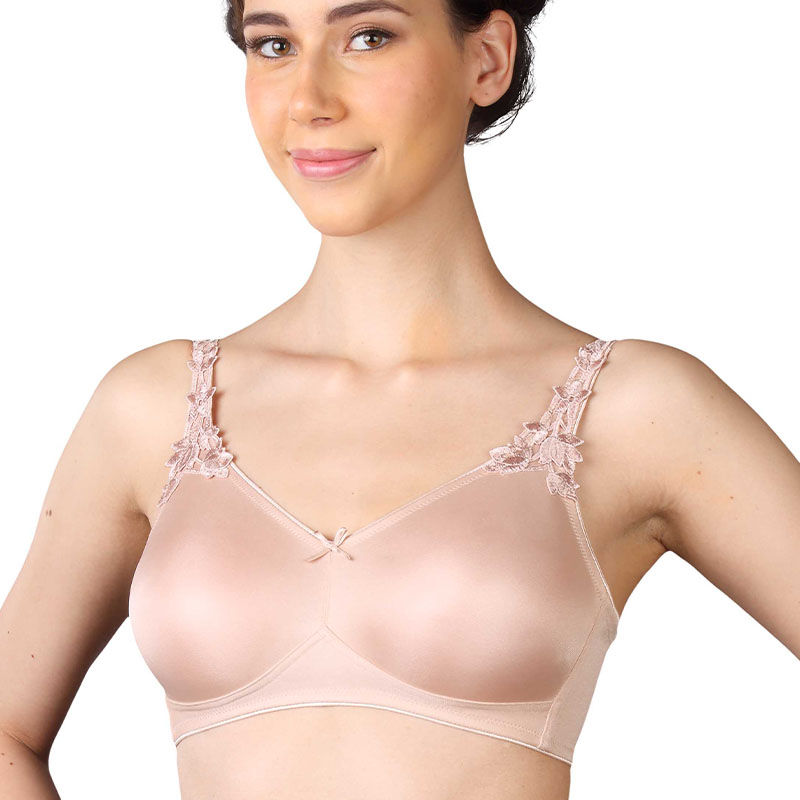 Triumph Minimizer 21 Wireless Non Padded Comfortable High Support Big-Cup Bra - Nude (40F)