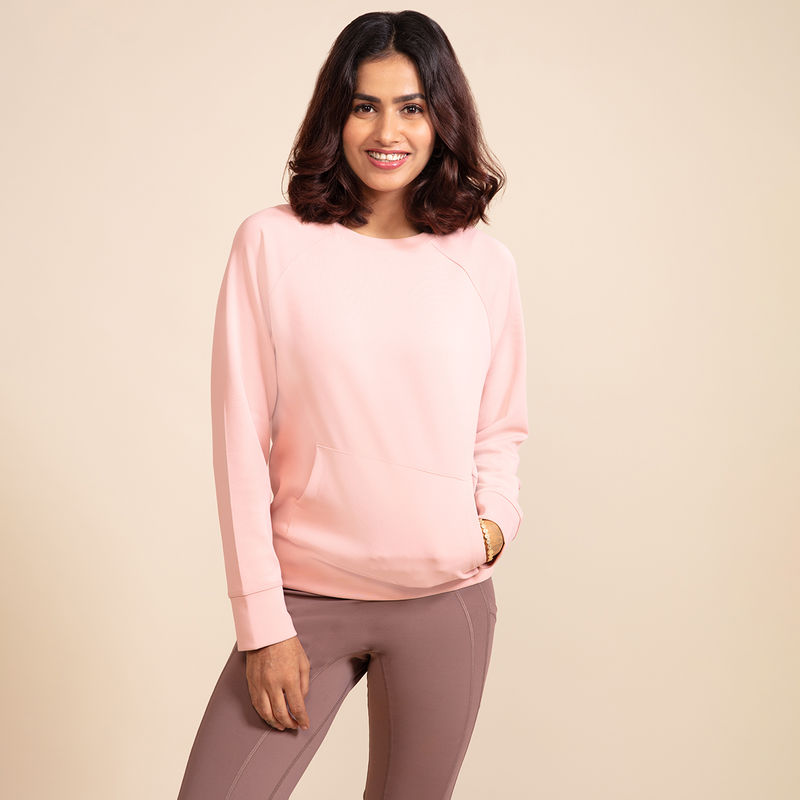 Nykd All Day Casual Chic Sweatshirt - NYAT146 Mellow Rose (S)