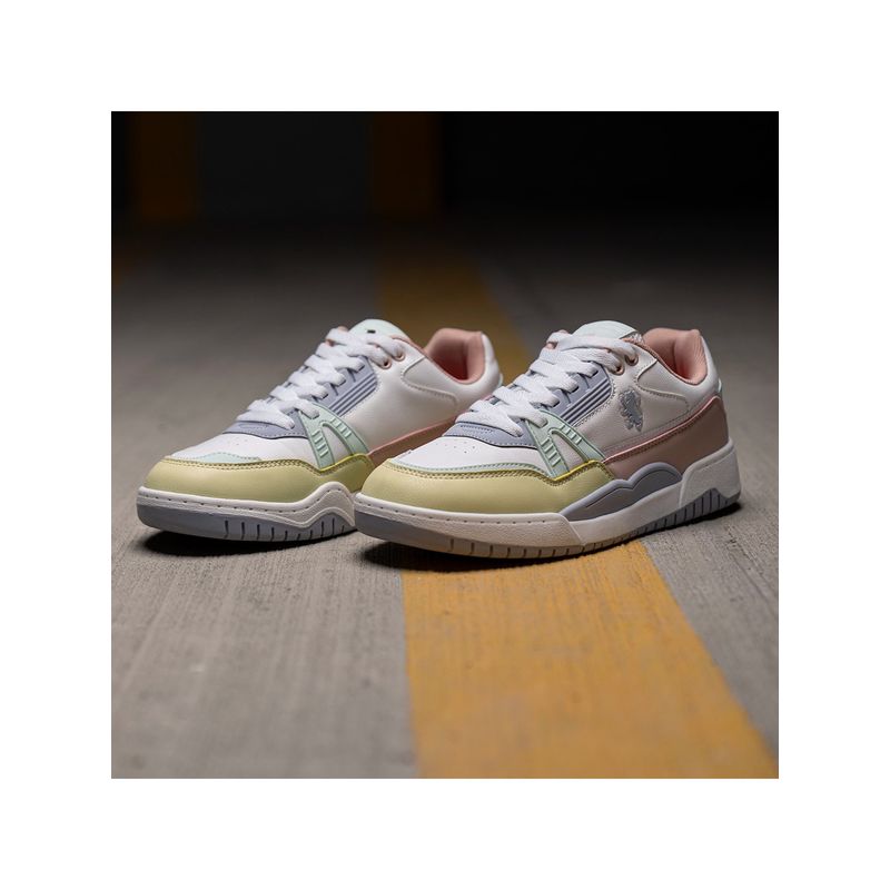 Buy Red Tape Womens Colorblock Pink Blue Sneakers Online