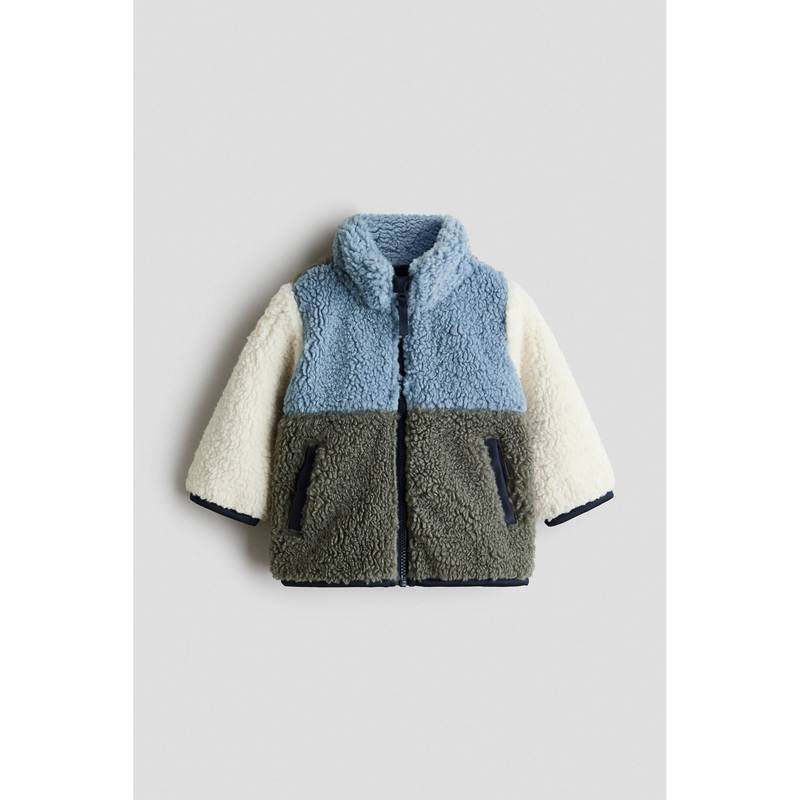 H&M Unisex Multi-Color Teddy Jacket (4-6 Months)