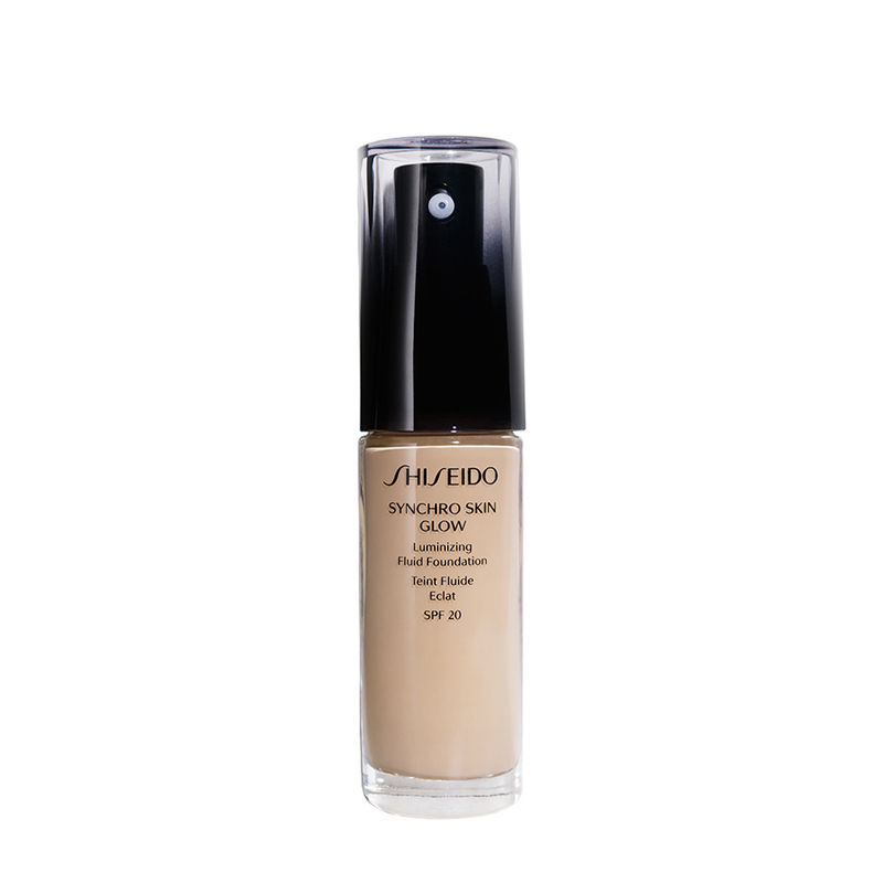 Shiseido Synchro Skin Glow Luminizing Fluid Foundation SPF 30- Neutral 3