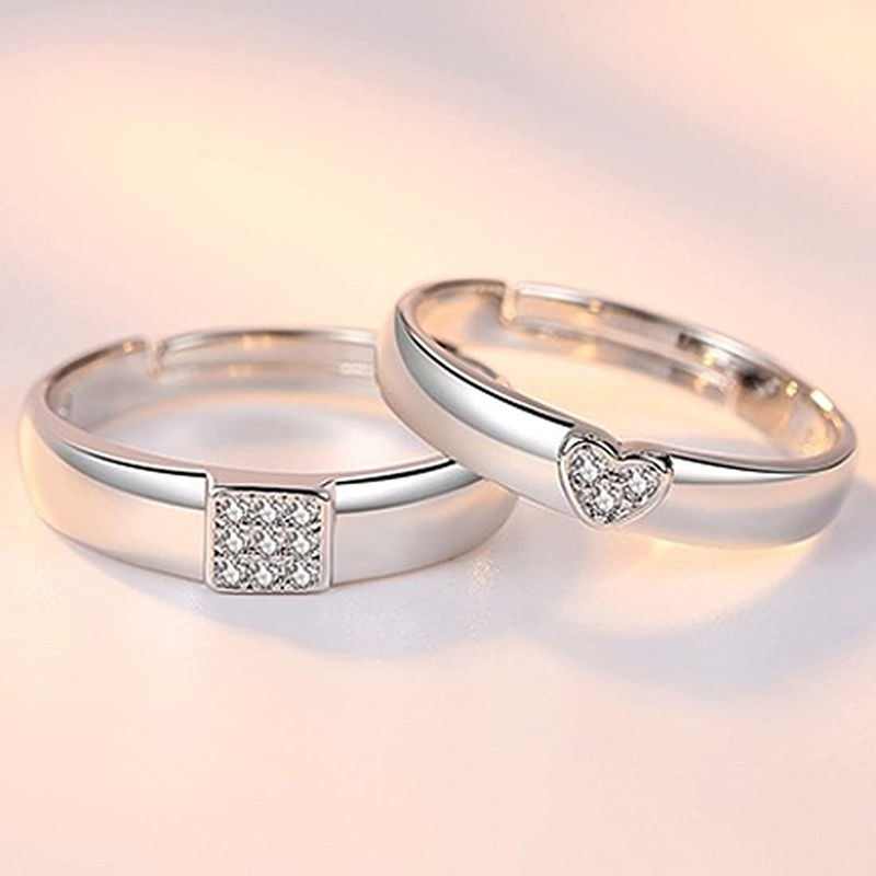 Buy Karatcart Platinum Plated Elegant American Diamond Adjustable