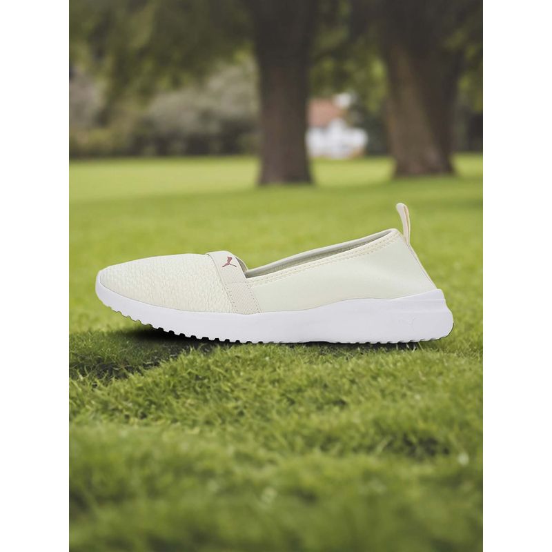 Puma Adelina Women Off White Ballerinas (UK 4)