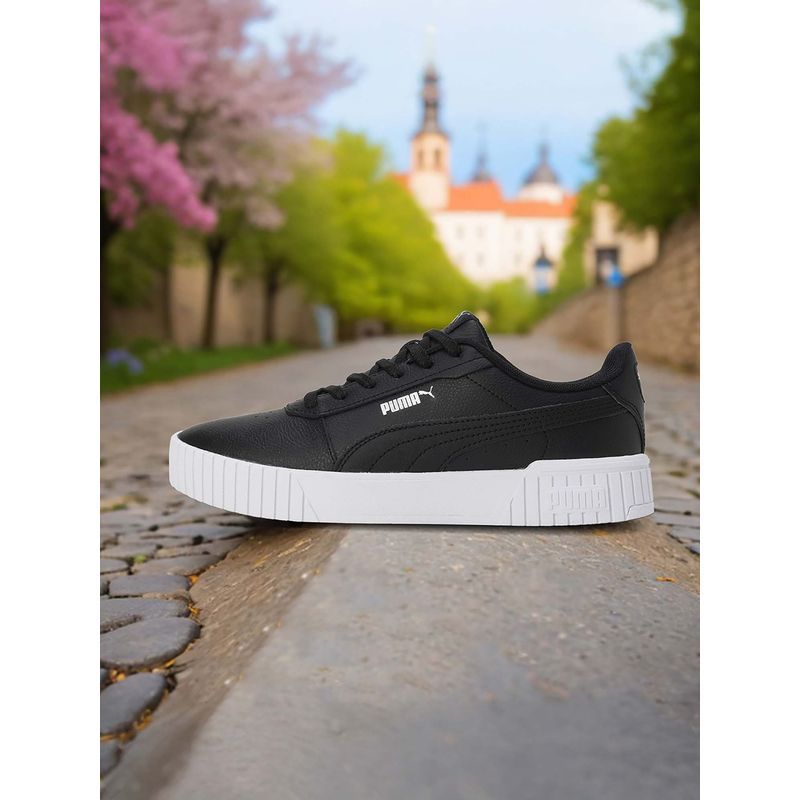 Puma Carina 2.0 Womens Black Sneakers (UK 6)