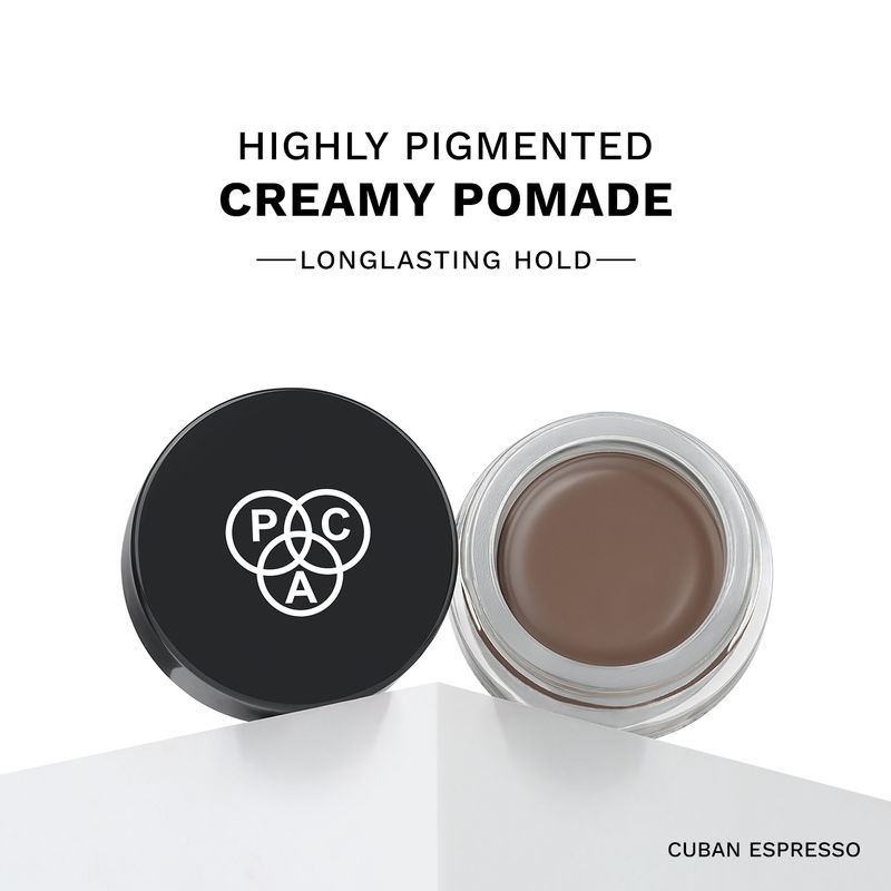PAC SuperBrowww Cream Cuban Espresso - Highly Pigmented Brow Pomade, Long Lasting & Smudgeproof