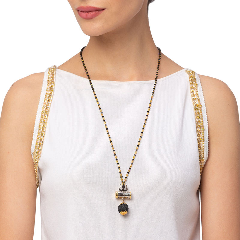 Trishul damru cheap mangalsutra