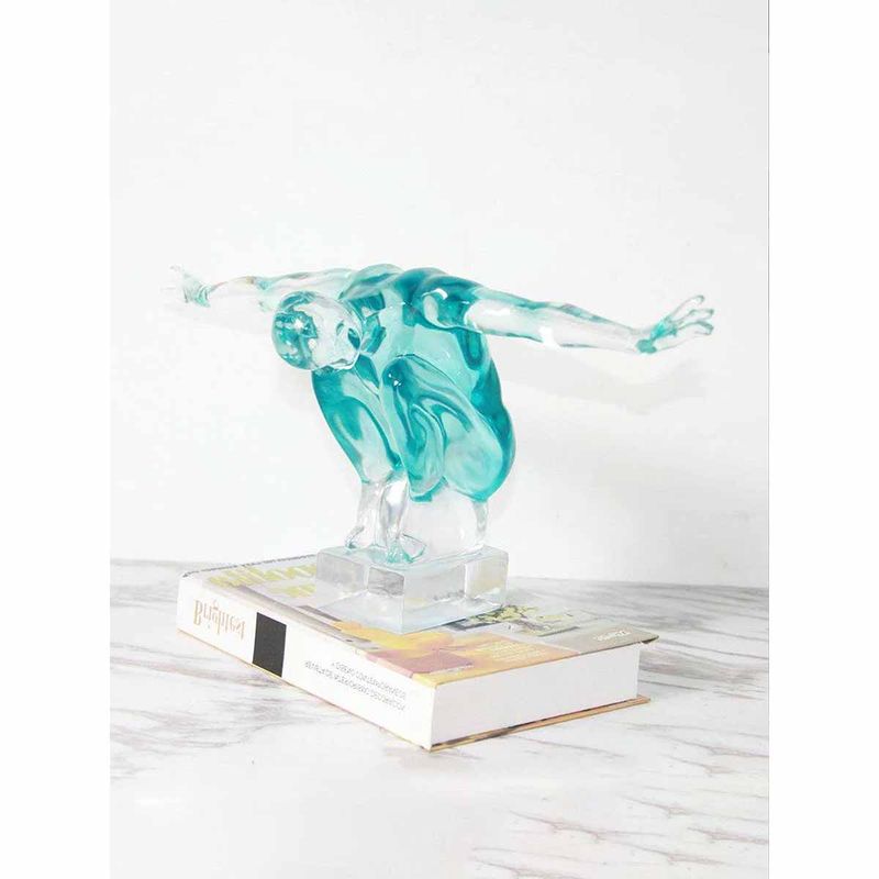 Buy Smokey Cocktail Balanced Tabletop Sculpture Online