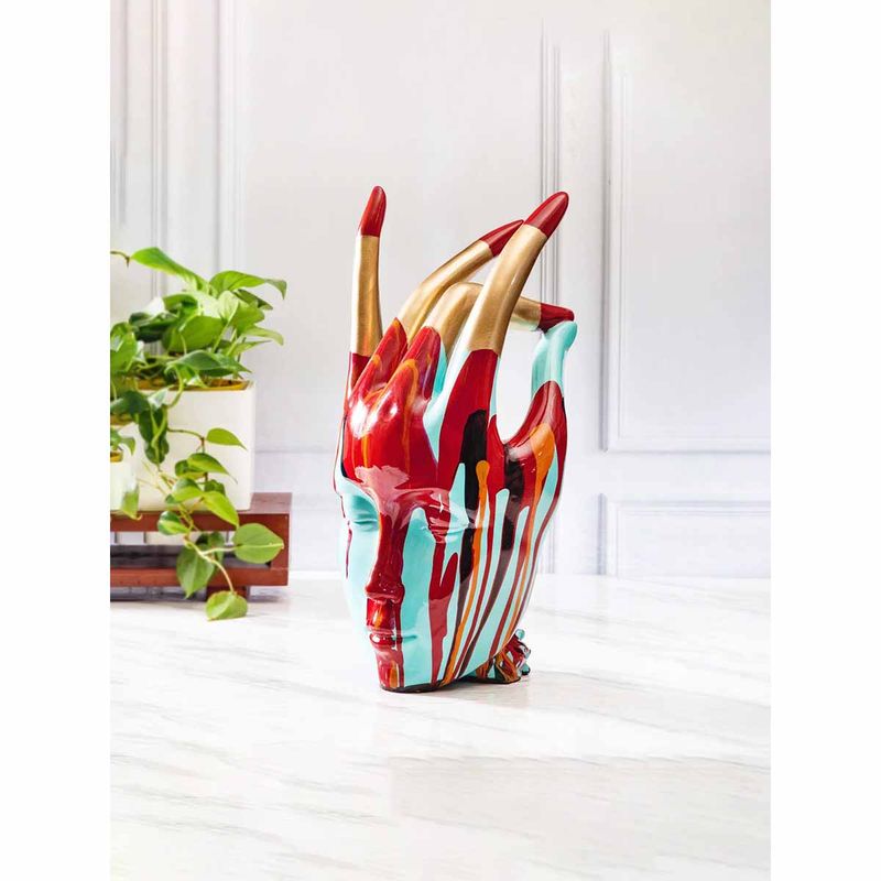 Buy Smokey Cocktail Red Spectrum Head Art Online