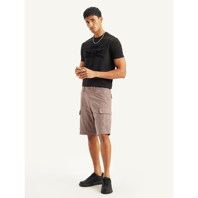 Levi's Mens Brown Regular Fit Cargo Shorts (32)