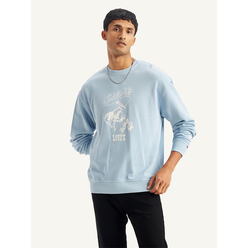 Levi's Mens Printed Relaxed Fit Sweatshirt (XL)