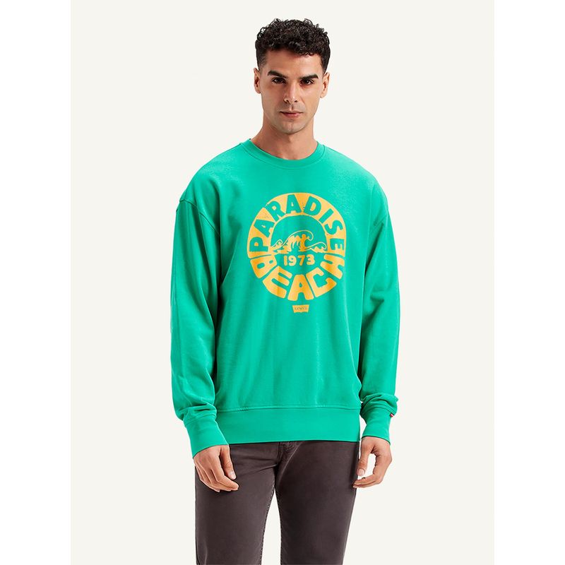 Levi's Mens Graphic Print Regular Fit Sweatshirt (M)