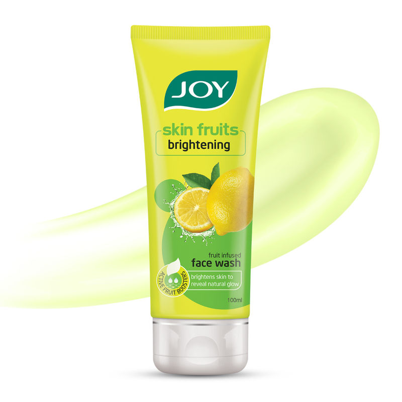 Joy Skin Brightening Lemon Face Wash For Oily Skin Reduces Dark Spots & Oiliness