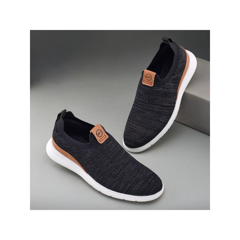 Campus Men Black Sneakers (UK9)