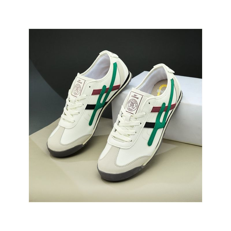 Campus Men Green Sneakers (UK8)