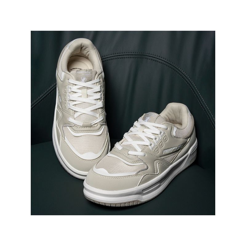 Red Tape Men Beige Sneakers (UK9)