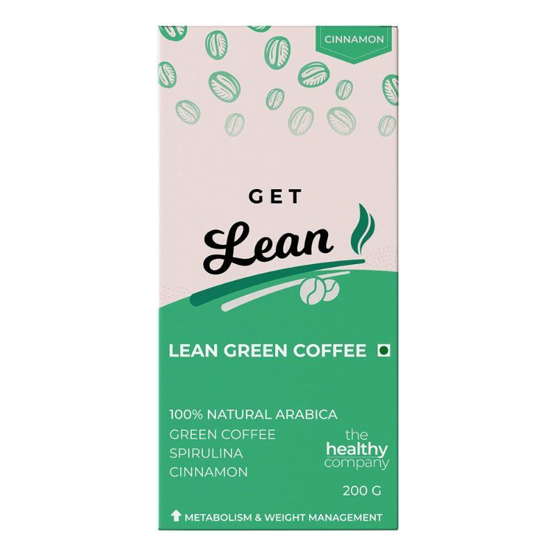 The Healthy Company Weight Loss Lean Green Coffee with Superfood Spirulina and Cinnamon