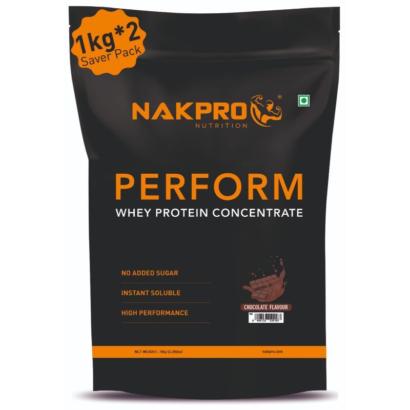 Buy NAKPRO Perform Whey Protein Concentrate Supplement Powder