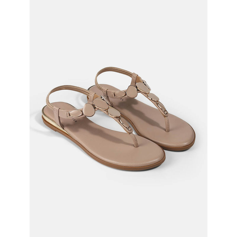 Lemon & Pepper Peach Casual Sandals (EURO 38)