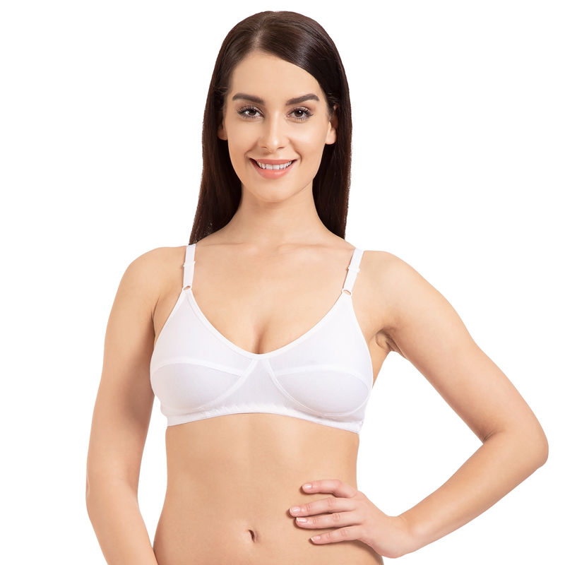 Komli Non-Padded T-Shirt Bra - White (32C)