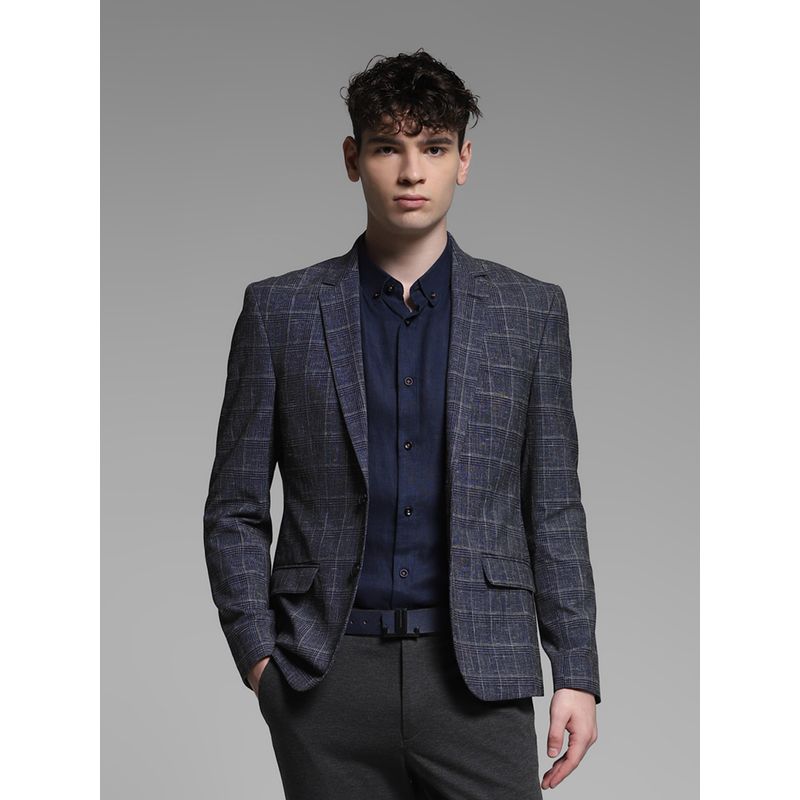 Jack & Jones Blue Slim Fit Blazer (48)