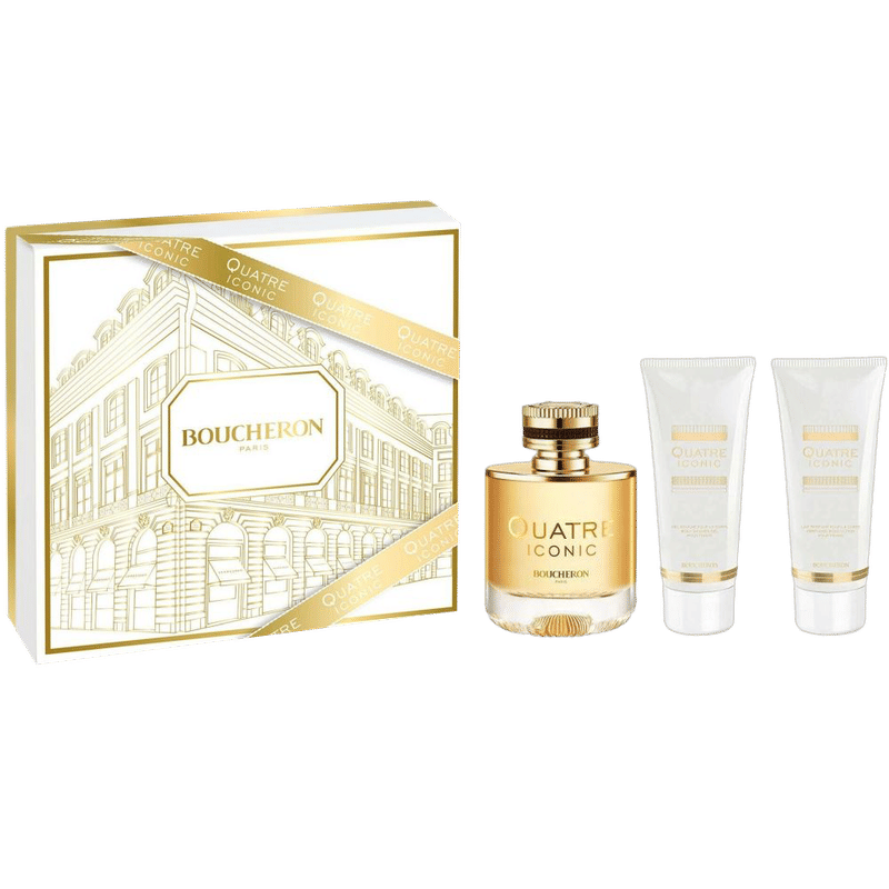 Coffret Eau De Parfum Boucheron Quatre Iconic Pour Femme - 100 Ml - Neuf En Emballage D’origine