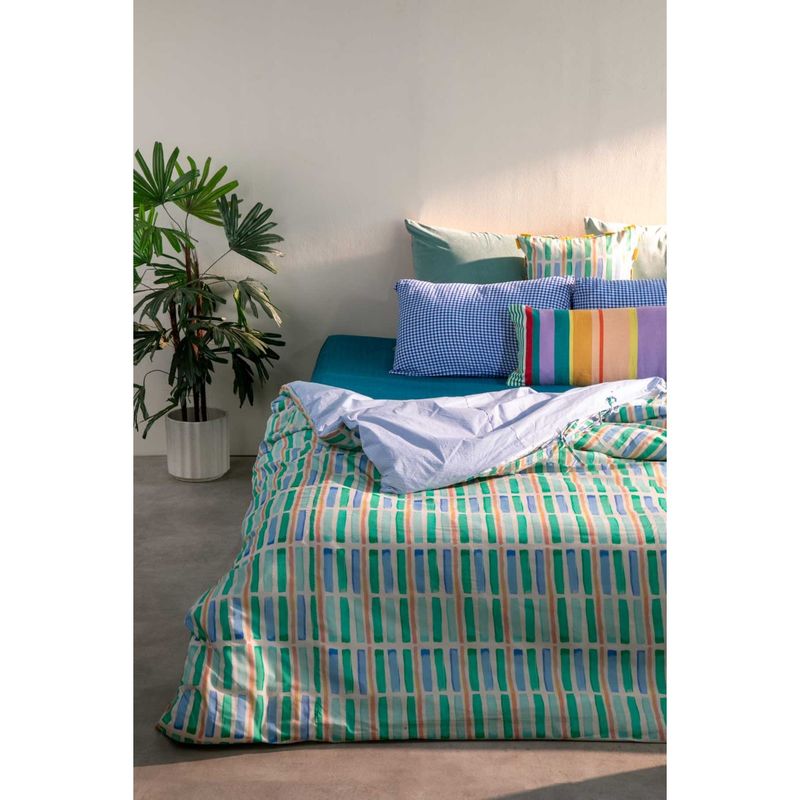 Freedom Tree Geo Block Cotton Cambric Duvet Cover (Single)