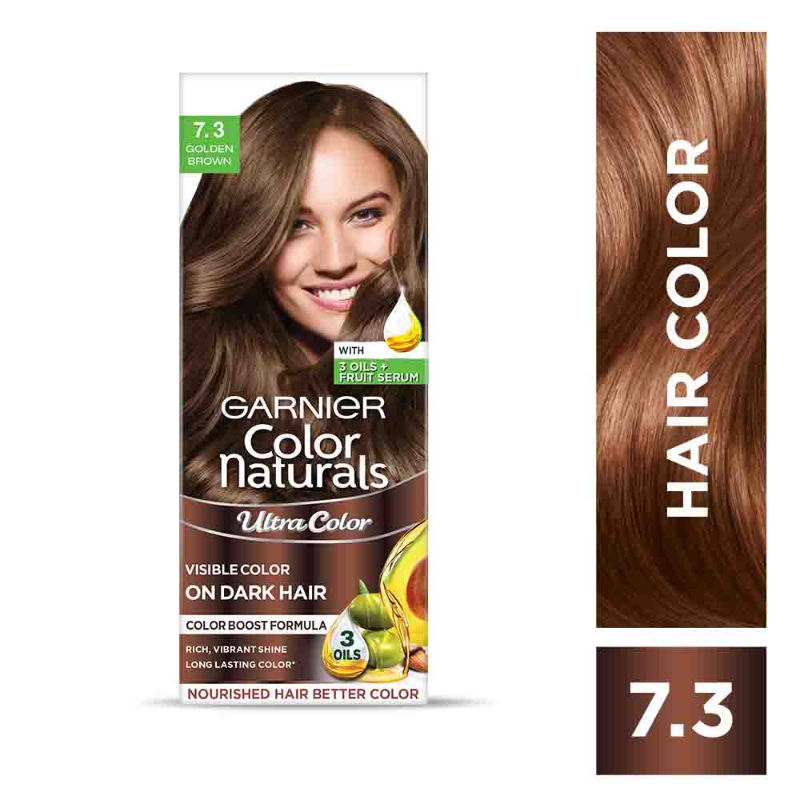 Garnier Color Naturals Ultra Hair Color - 7.3 Golden Brown