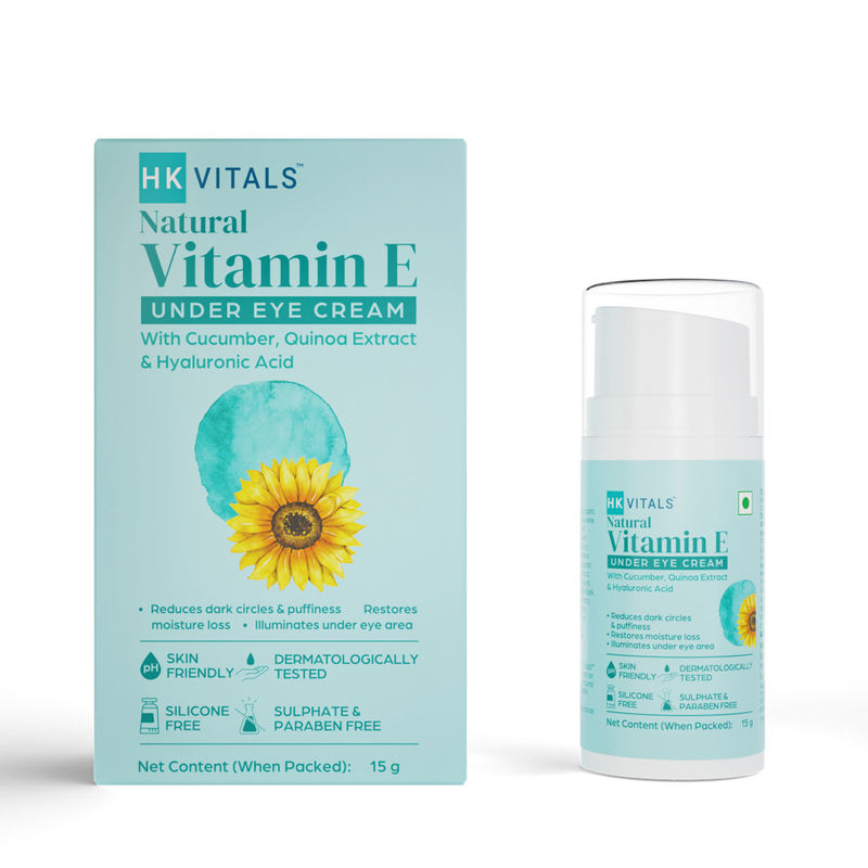 Buy HK VITALS by HealthKart Vitamin E Under Eye Cream with Cucumber