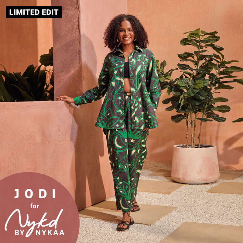 Buy Jodi X Nykd Mangalgiri Cotton Relaxed Wide Leg Comfort Pants NYJ03