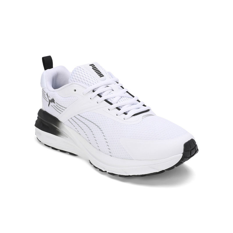 White pumas with peanut butter bottom top