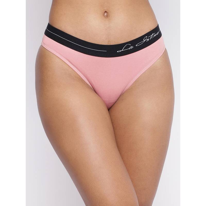 La Intimo Dulce Candy Brief Panty Pink (2XL)
