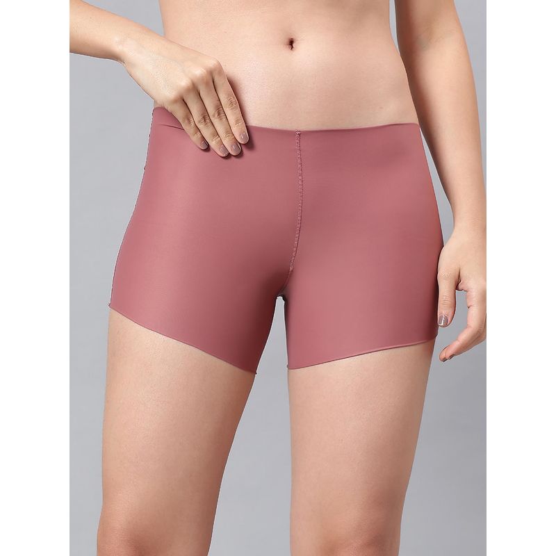 La Intimo Low Rise Women Boyshorts Mauve (2XL)