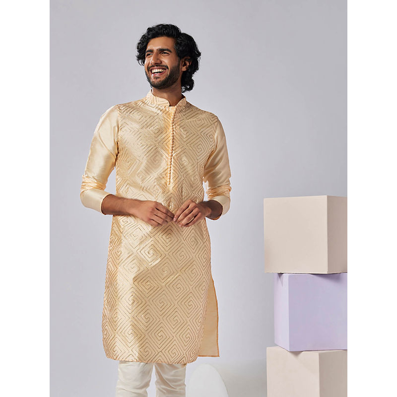 KISAH Men Nude Kurta (38)