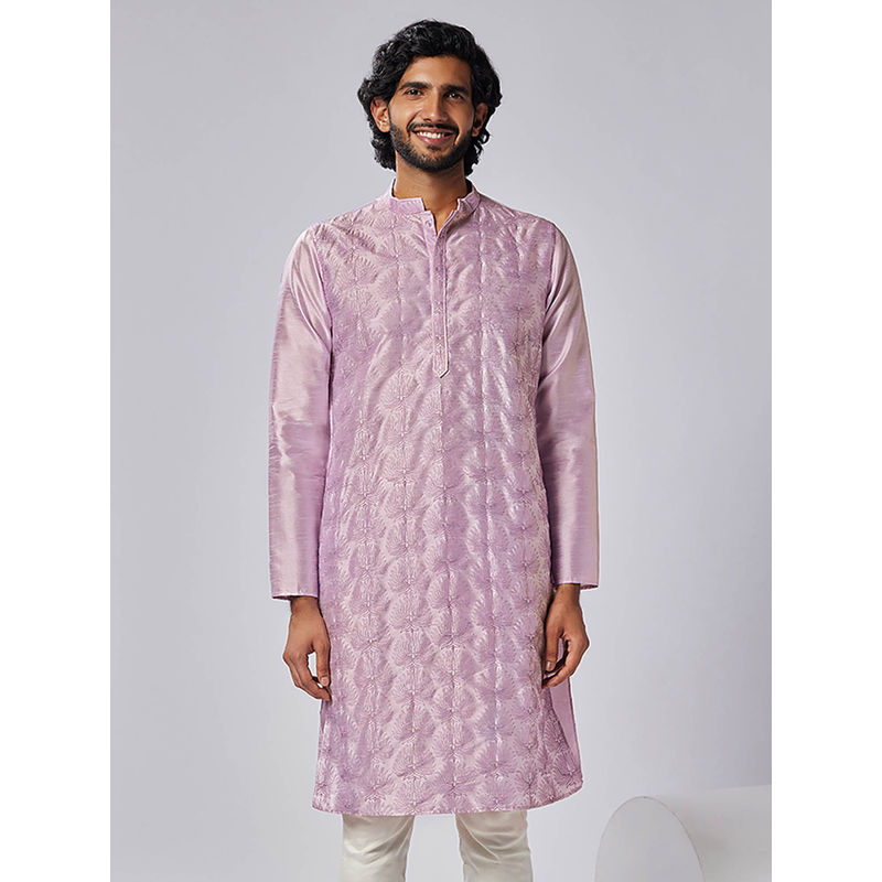 KISAH Men Lavender Kurta (38)