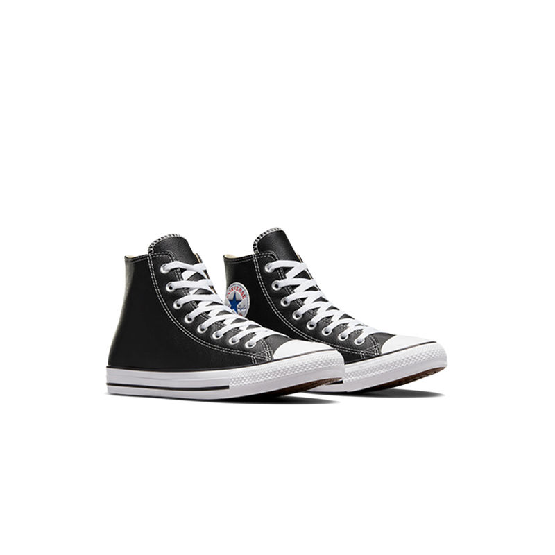 Converse Unisex Chuck Taylor All Star Leather High Top Sneakers (UK 7)