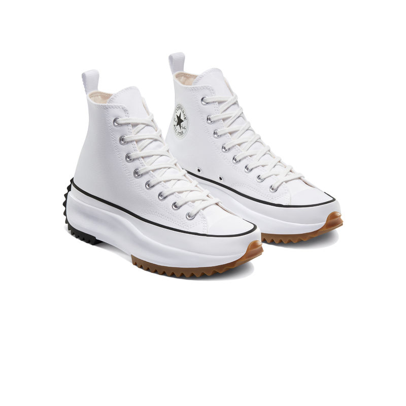 Converse Unisex Run Star Hike Canvas Platform High Top Sneakers (UK 6)