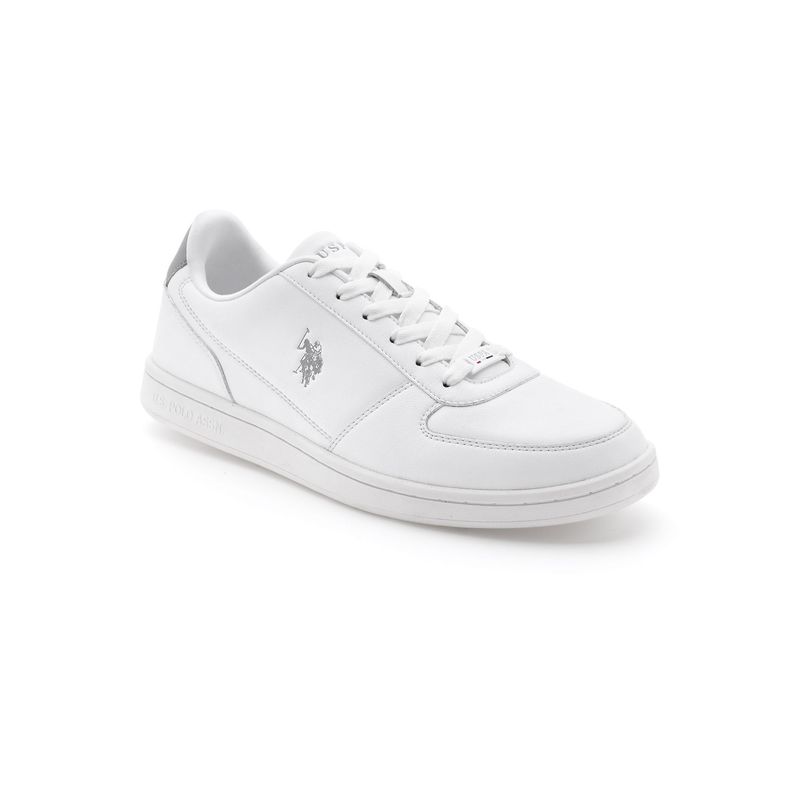 U.S. POLO ASSN. Men Alexis White All Day Sneakers (UK 9)
