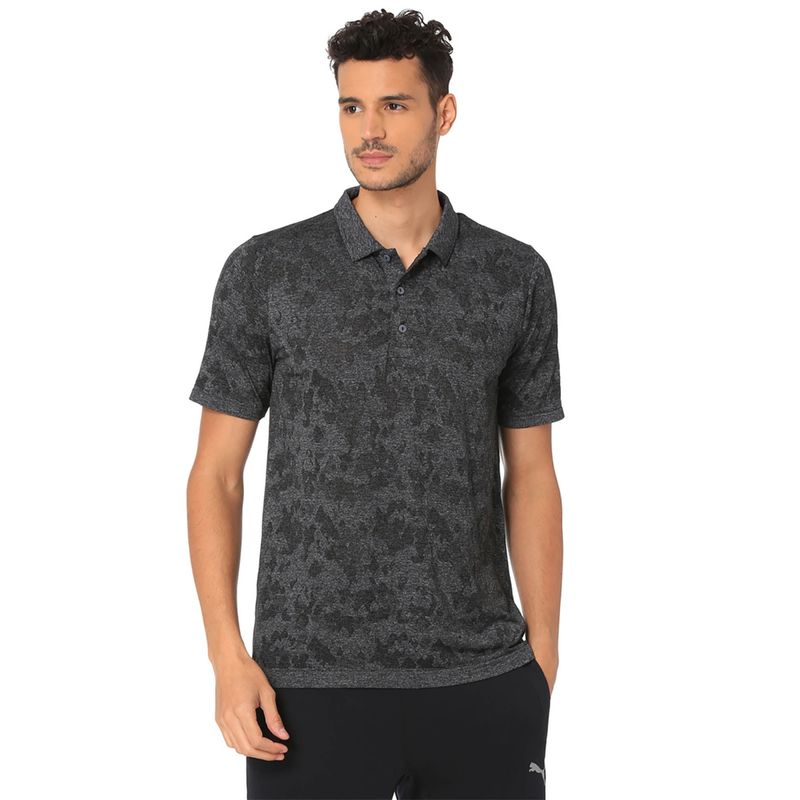 Puma evoknit hotsell camo polo