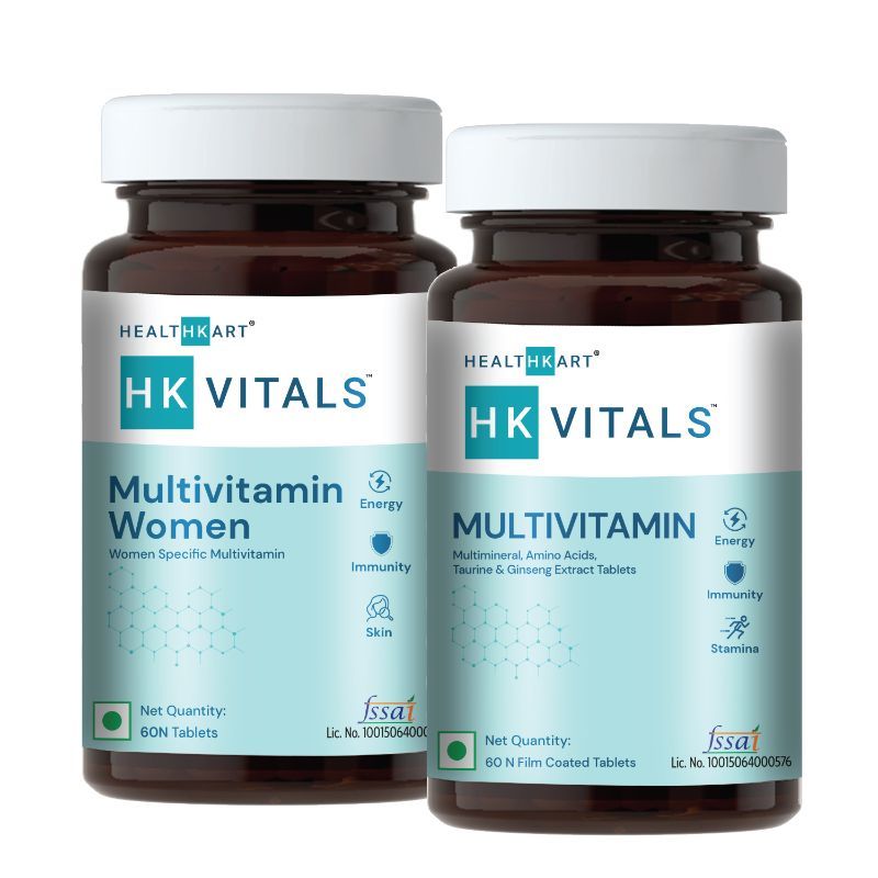 HealthKart Hk Vitals Multivitamin & Multivitamin For Women Combo Review