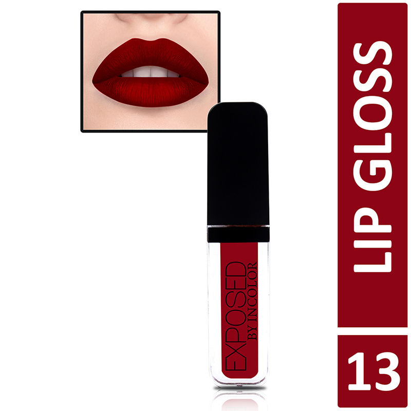 Incolor Exposed Soft Matte Lip Gloss - 13