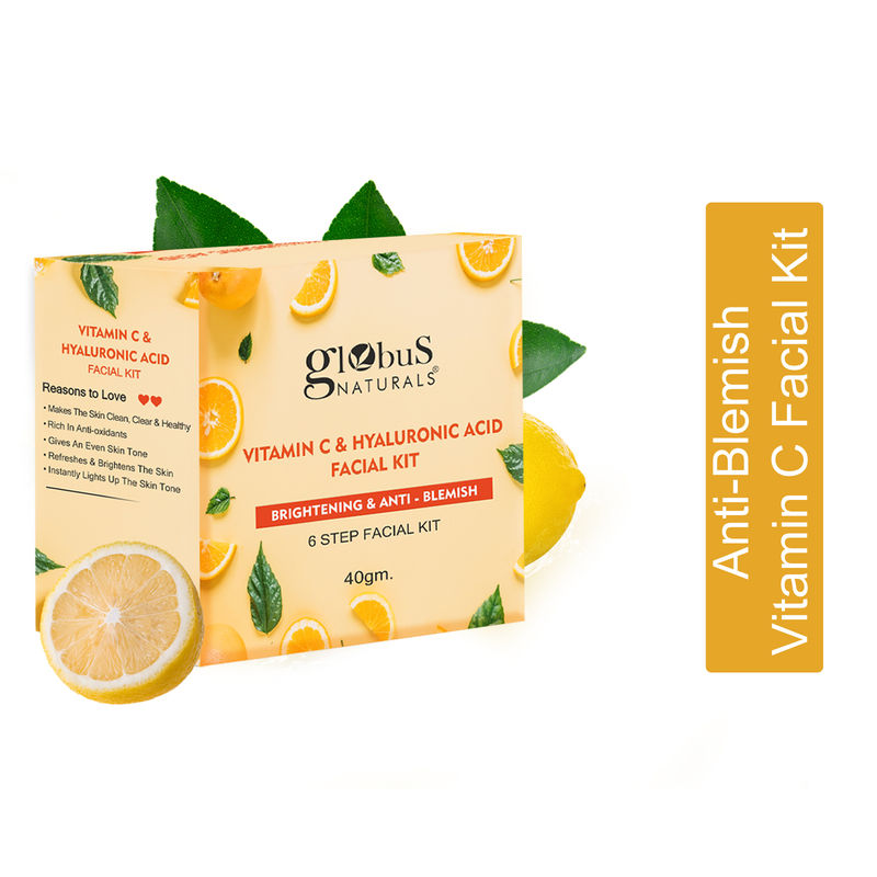 Globus Naturals Vitamin C Skin Brightening Facial Kit