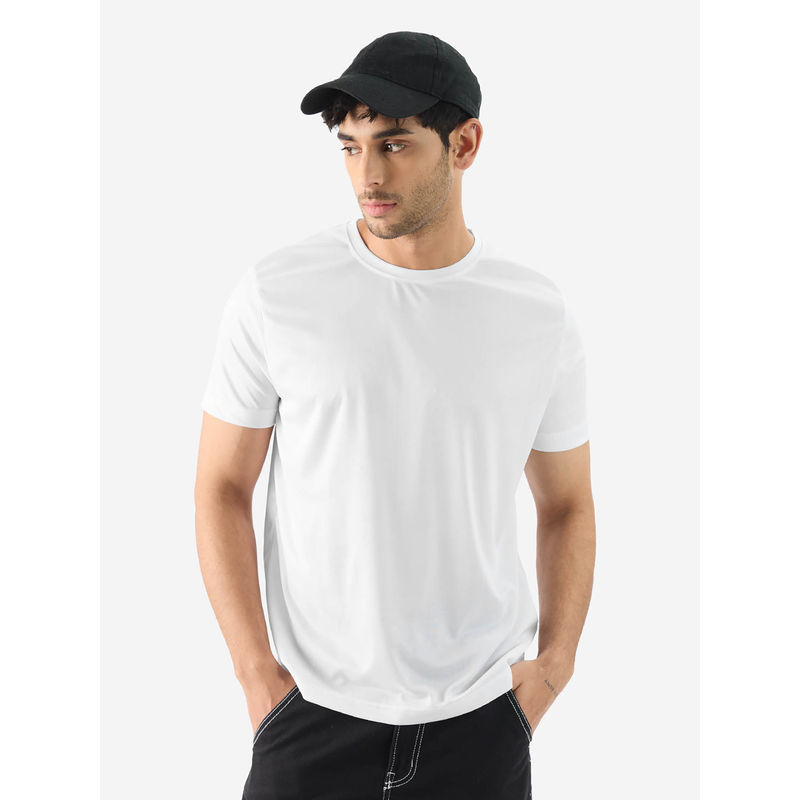 The Souled Store Solid: White Men Jerseys (2XL)