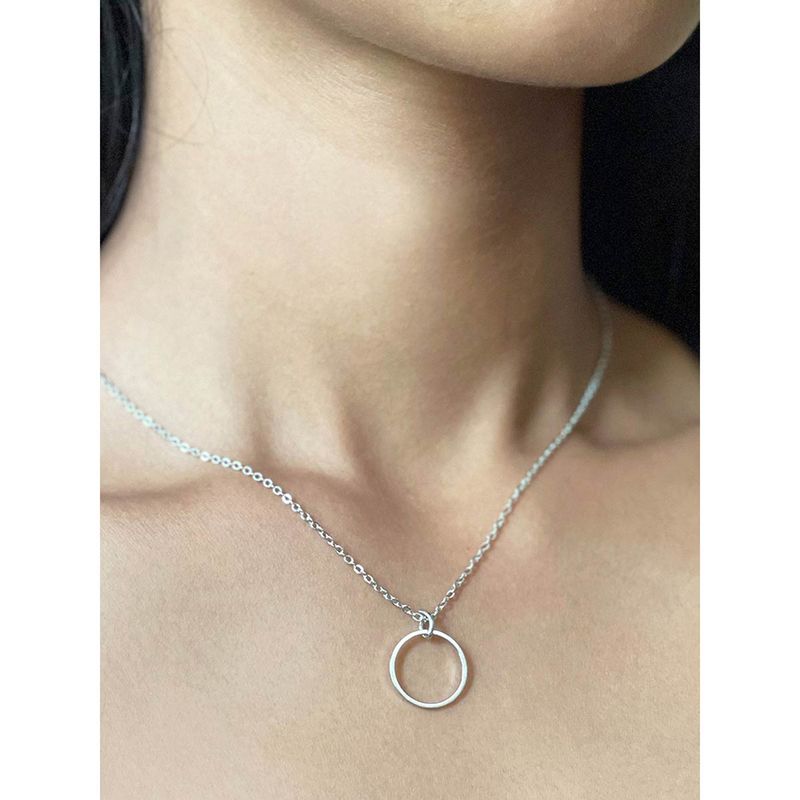 Buy Silver Necklaces & Pendants for Women by Fashion Frill Online | Ajio.com