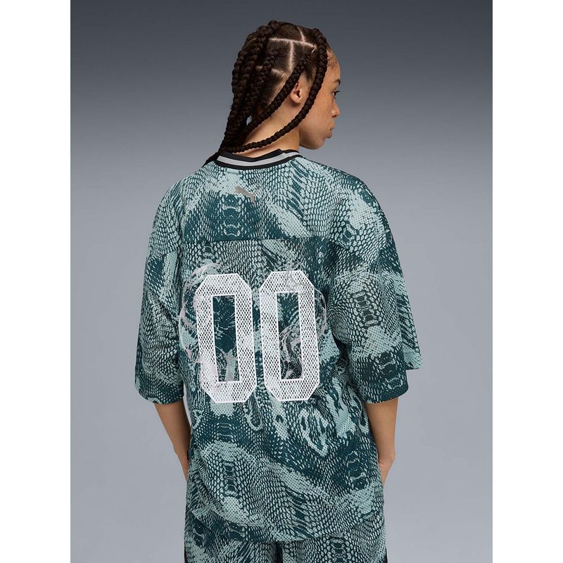 Puma Hoops X Harry Potter Womens Basketball Jersey Green (M)