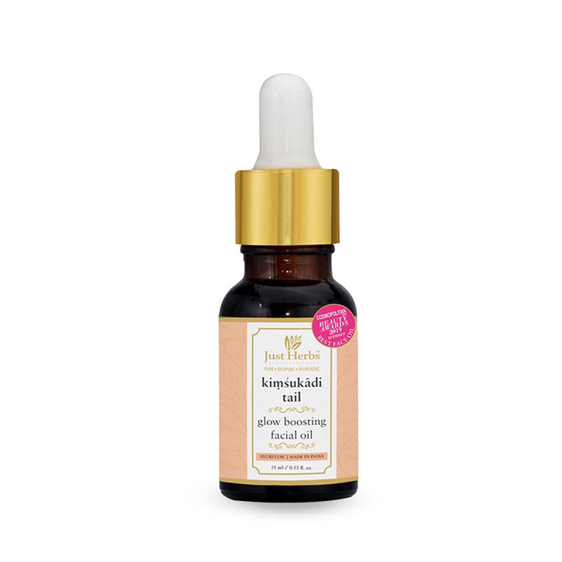 Buy Just Herbs Kimsukadi Tail Glow Boosting Facial Oil Online