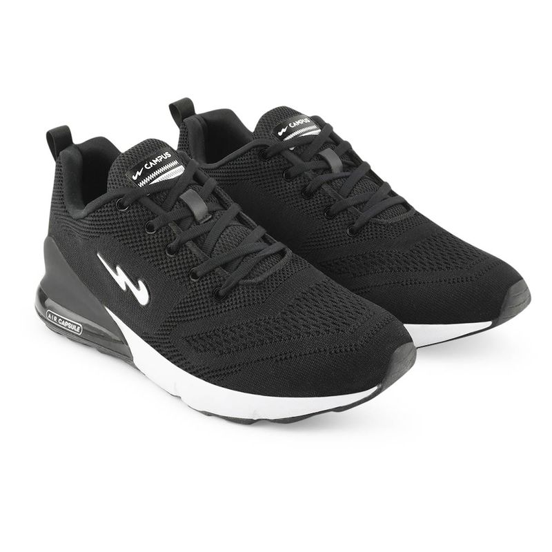 Buy Campus North Plus Black Mens Running Shoes Online