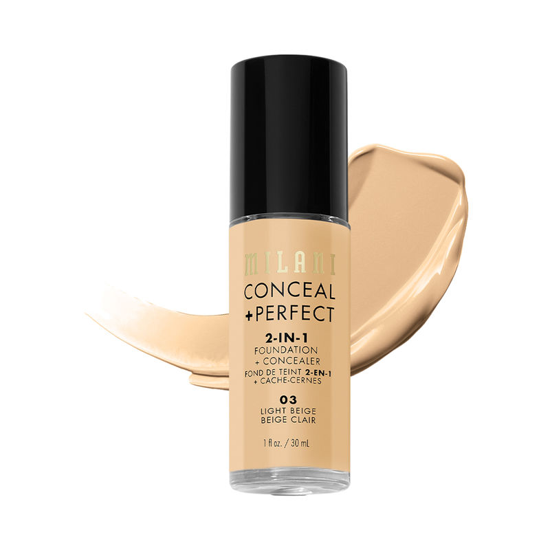Milani Conceal + Perfect 2-In-1 Foundation + Concealer - 03 Light Beige