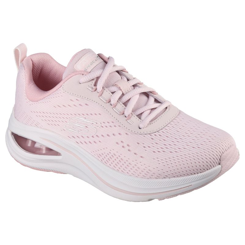 SKECHERS Womens SKECH-AIR META-AIRED OUT Pink Casual Sneakers (US 7)